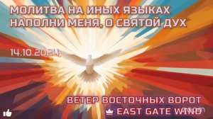 🔥🛐🕊 МОЛИТВА НА ИНЫХ ЯЗЫКАХ 🔥🙏🏼🕊 НАПОЛНИ МЕНЯ, О СВЯТОЙ ДУХ 🔥🛐🕊