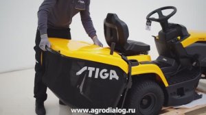 Видеоинструкция по сборке садового трактора Stiga Estate 384