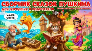 Сборник сказок Пушкина для взрослых и подростков | Русская классика | Мультфильмы смотреть онлайн