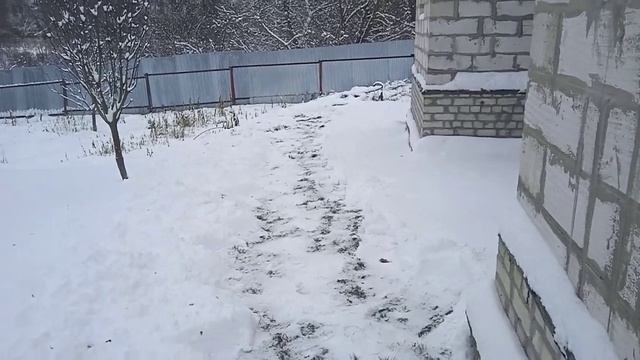 28.12.25г. Расчищаю СНЕГ. Небольшой ОБЗОР!!!👍👍👍🙂