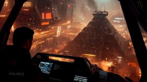 Ambient Space Music Cyberpunk Cinematic 📽️ Atmosphere ｜ Blade Runner-Inspired Soundscape for Sleep-