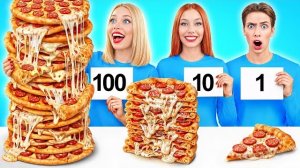 Кулинарный челлендж из 100 блюд | Безумные кухонные ситуации | Много радости