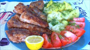 Как вкусно пожарить рыбу хек - сочную, ароматную, с хрустящей корочкой.
