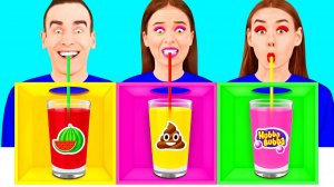 Выбери верный напиток Челлендж #2 # Продержись дольше всех, чтобы выиграть c BooBoom Challenge