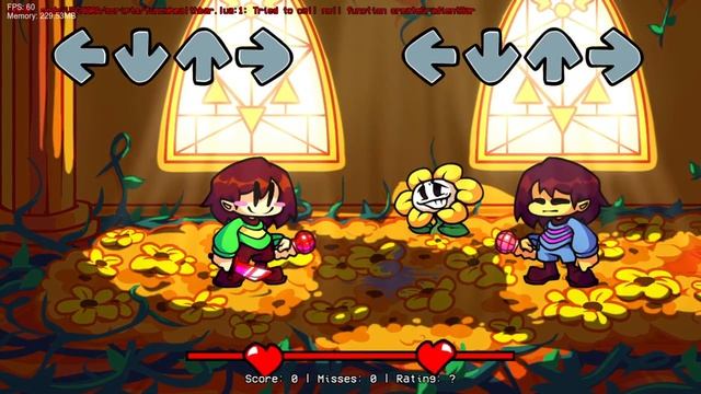 Friday Night Funkin' Vs Chara 2.0 Update DEMO Remastered | Megalo Strike Back (fanchart)