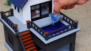 Мини дом с бесконечным бассейном 😱 Дом мечты! 🏡💦 Мультики для детей