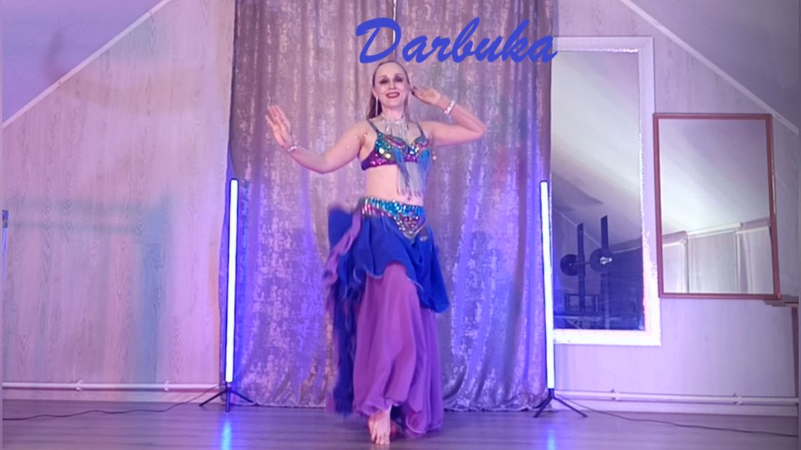 Восточный танец. Танец живота. Darbuka. смотреть онлайн