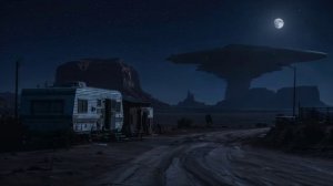 SILENT CONTACT ｜ Monument Valley RV Outpost Ambience ｜ Day & Night Sci-Fi Ambient ｜ 4 Hours