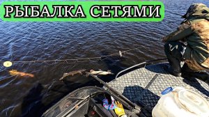 МЫ ЕЁ ПОЙМАЛИ!!! РЫБАЛКА СЕТЯМИ НА КРАЙНЕМ СЕВЕРЕ.