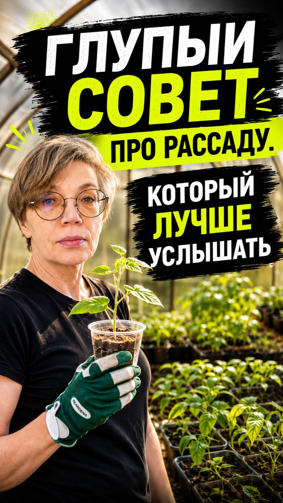 Глупый совет про рассаду