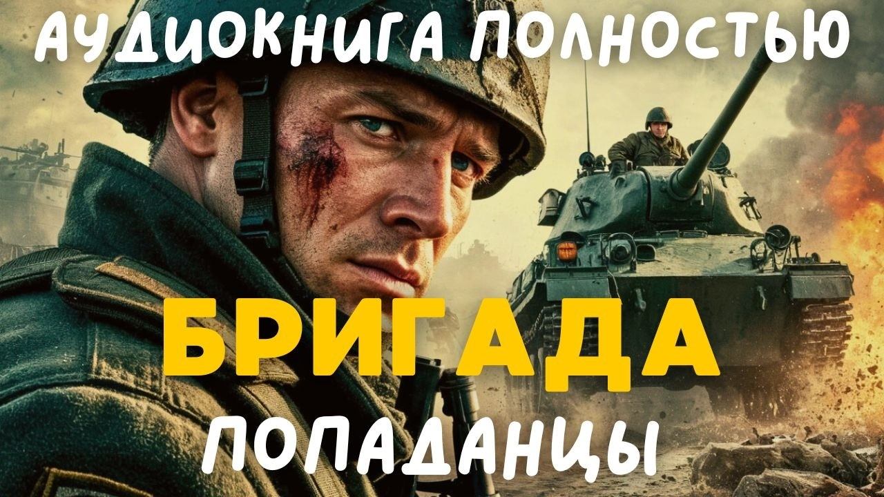 АУДИОКНИГА ПОЛНОСТЬЮ: БРИГАДА / ПОПАДАНЦЫ