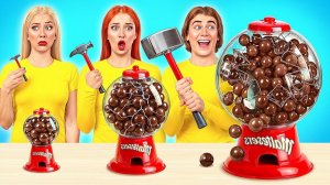 Большая, Средняя или Маленькая Тарелка Челлендж # Эпичная Битва с Едой от Multi DO Joy