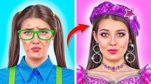 Как Стать Популярной Экстремальное Преображение Челлендж Барби vs Братц # Смешные Челленджи