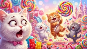 Большое приключение семьи котят на природе – Милые кошки водят машину, играют и исследуют мир!