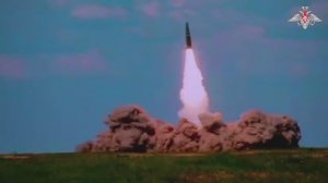С полигона «Капустин Яр» расчет вооруженных сил Беларуси выполнил пуск баллистической ракеты, 21 мая