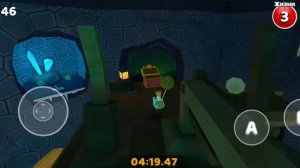 Как пройти пещеру кротов Super Bear Adventures