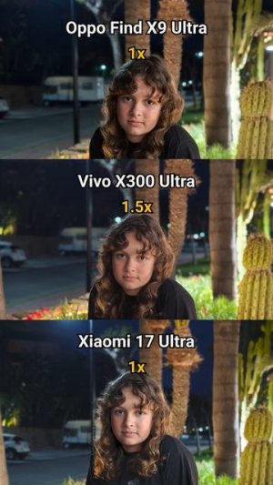 OPPO FIND X9 ULTRA vs Vivo X300 Ultra vs Xiaomi 17 Ultra: Сравниваем Ночной Портрет!😻