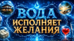 Память воды и сила слова