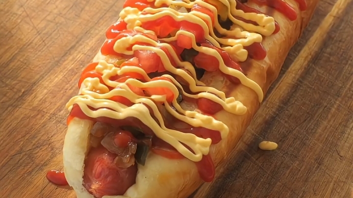 Сегодня на ужин у нас ХОТ-ДОГ...🌭😋