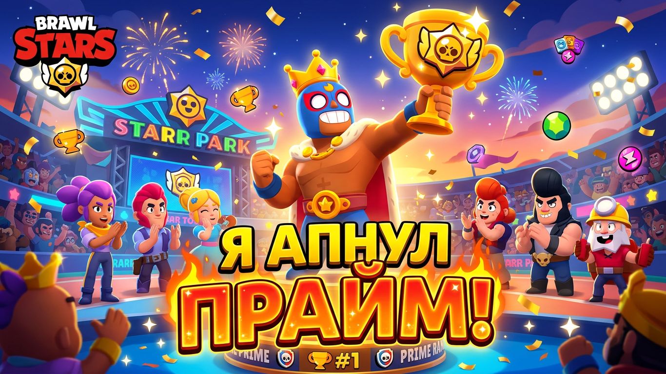 Как Я апнул прайм в  Brawl Stars