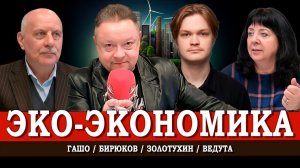Зелёная экономика, или Как экология создаёт рабочие места | Ведута | Гашо | Бирюков | Золотухин