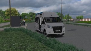 OMSI 2 Поездка на  газель некст по г. борисов маршрут 3