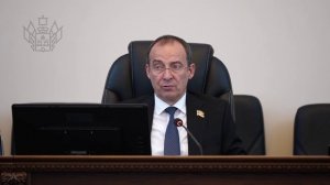Принял участие в 82 пленарном заседании Законодательного Собрания Краснодарского края