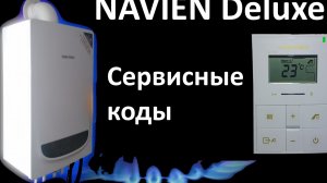 NAVIEN Deluxe сервисные коды.