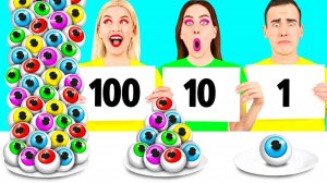 100 слоев еды Челлендж #9 c BooBoom Challenge
