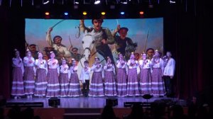 «Как у нашей сотни» строевая казачья песня Вокальный ансамбль Разгуляй