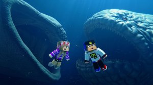 МОЙ ДРОН снял БЛУП в МАЙНКРАФТ НУБ И ПРО ЭВОЛЮЦИЯ ВИДЕО MINECRAFT Евгенбро