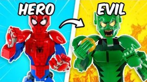 Я собрал фигурки героев Marvel из ЛЕГО…