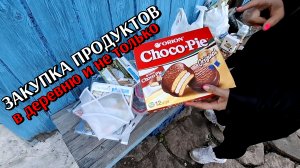 #43 покупки в деревенский дом продолжаются / продукты