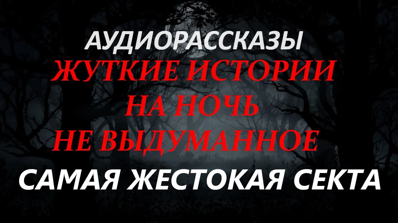 СТРАШНЫЕ РАССКАЗЫ НА НОЧЬ-САМАЯ ЖЕСТОКАЯ СЕКТА