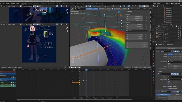 Coloso - A to Z of NPR Animation in Blender 17-3. Modeling & Rigging Practice - Body 5 смотреть онлайн
