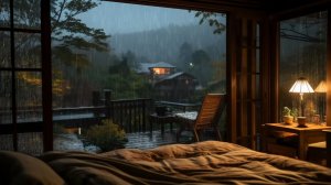 УСПОКАИВАЮЩИЙ ШУМ ДОЖДЯ И ГРОЗЫ 🌧️ ЗВУКИ ДОЖДЯ ДЛЯ СНА, ОТДЫХА И СНЯТИЯ СТРЕССА