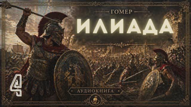 Гомер - Илиада. Аудиокнига. Песнь 4