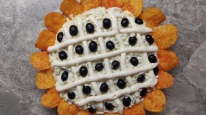 Вкусный салат с печенью трески