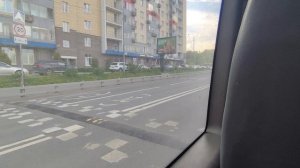 поездка на Ашановской маршрутке Газель Next по маршруту Павшинская пойма Ашан