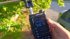 Слушаю SATCOM на рацию TITRADIO TD-H9