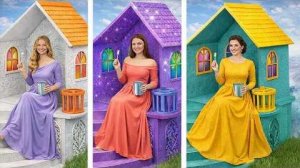 DIY-проект# как мы построили комнату мечты с нуля 🏠🎬