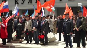 Митинг у памятника жертвам Кавказской войны