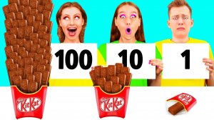 100 Слоев Еды Челлендж # Вкусные Кухонные Рецепты от 4Teen Challenge