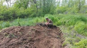 Металлодитекток Продолжаю шурфить фундамент. Двадцать монет. Фундамент по радовал.