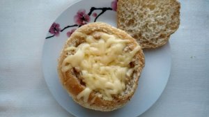 Фаршированные булочки с грибами