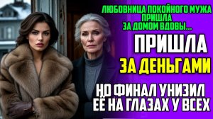 Жизненные истории! Наглая любовница решила отобрать наследство! История из жизни людей