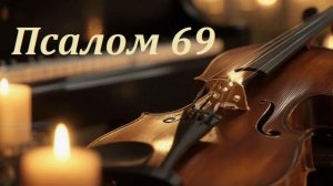 Библия. Псалом 69 с музыкальным оформлением.