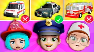 Где Моя Полицейская Сирена# 🚒🚓🚑 + СБОРНИК Мультики для Малышей & Lights Kids Детские Песни