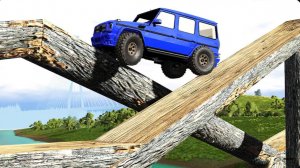 Cars vs Impossible Log Bridge - BeamNG Drive - 🔥 ULTIMATE Edition Compilation