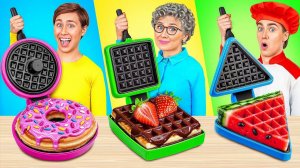 Кулинарный Челлендж# Я против Бабушки # Фантастические Лайфхаки с Едой от Multi DO Joy